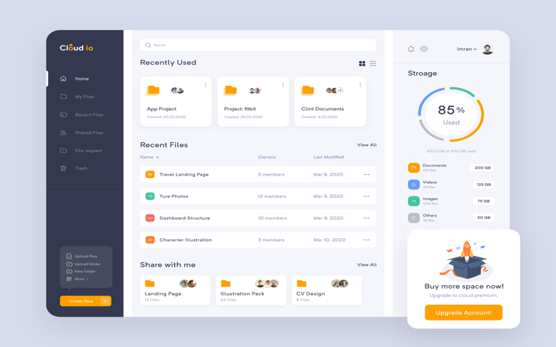 Modern web UI example for a CSS radio state machine showcasing custom-styled radio buttons managing visual states.
